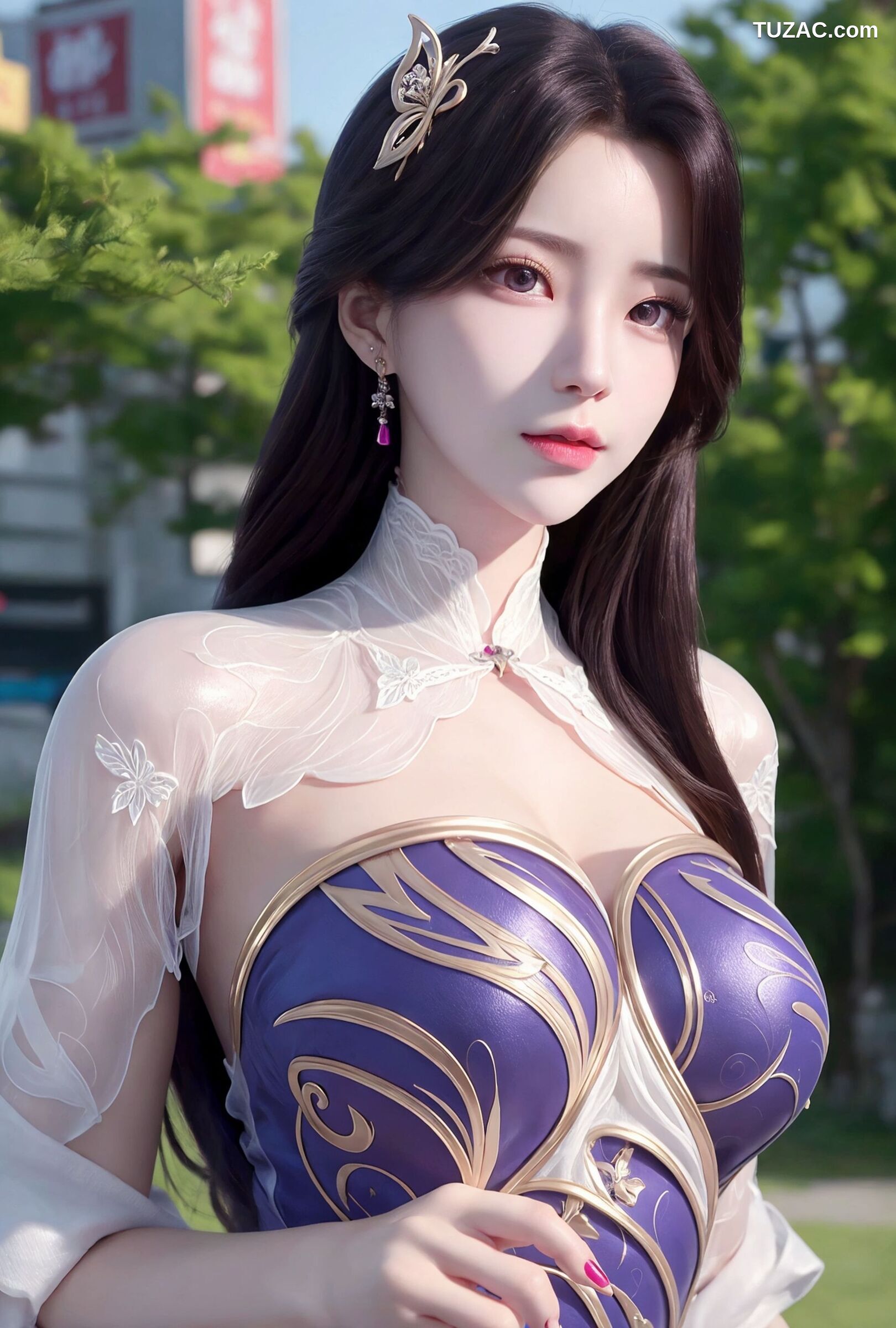 AI美女-拟实-角色扮演美女-Cos-Girl