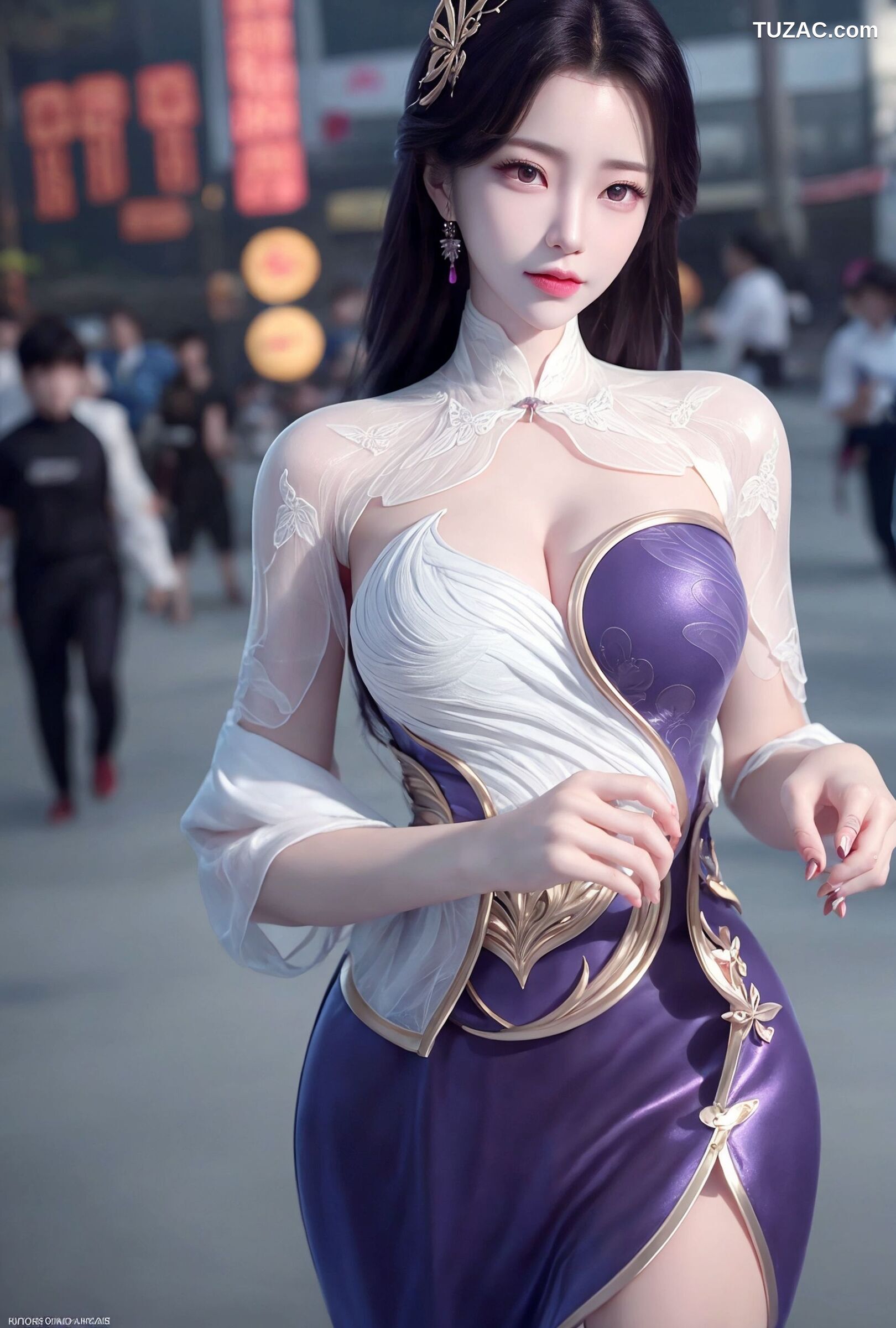AI美女-拟实-角色扮演美女-Cos-Girl