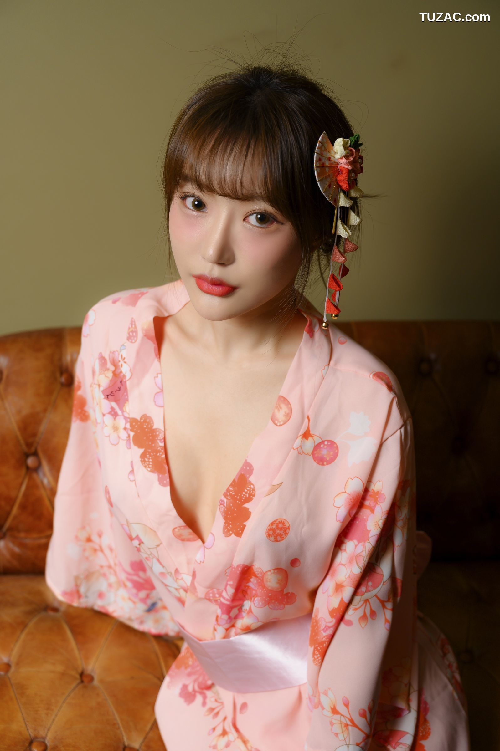 韩国美女-Jucy-绚烂樱花-无圣光-Cherry-Blossom