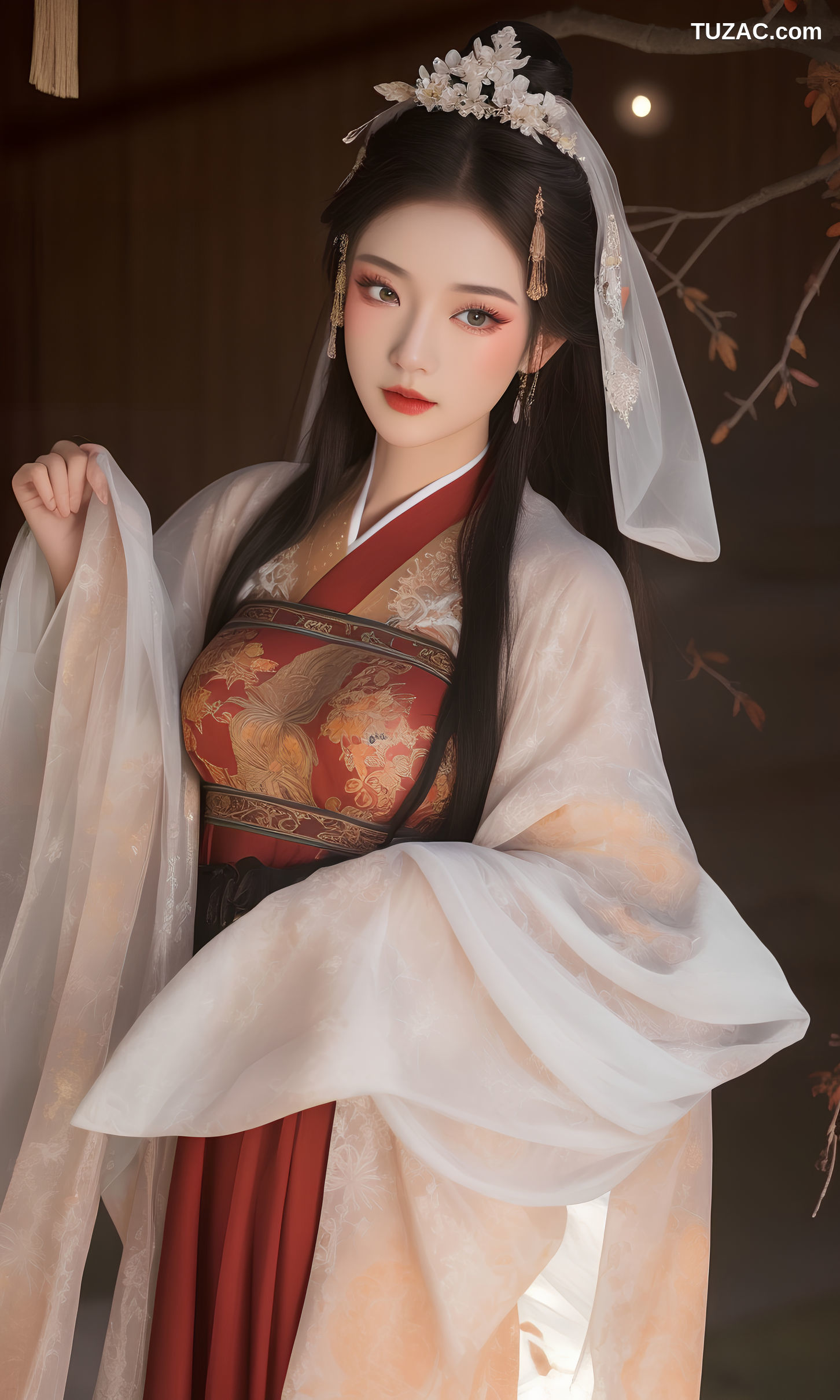 AI美女-古风-离卷