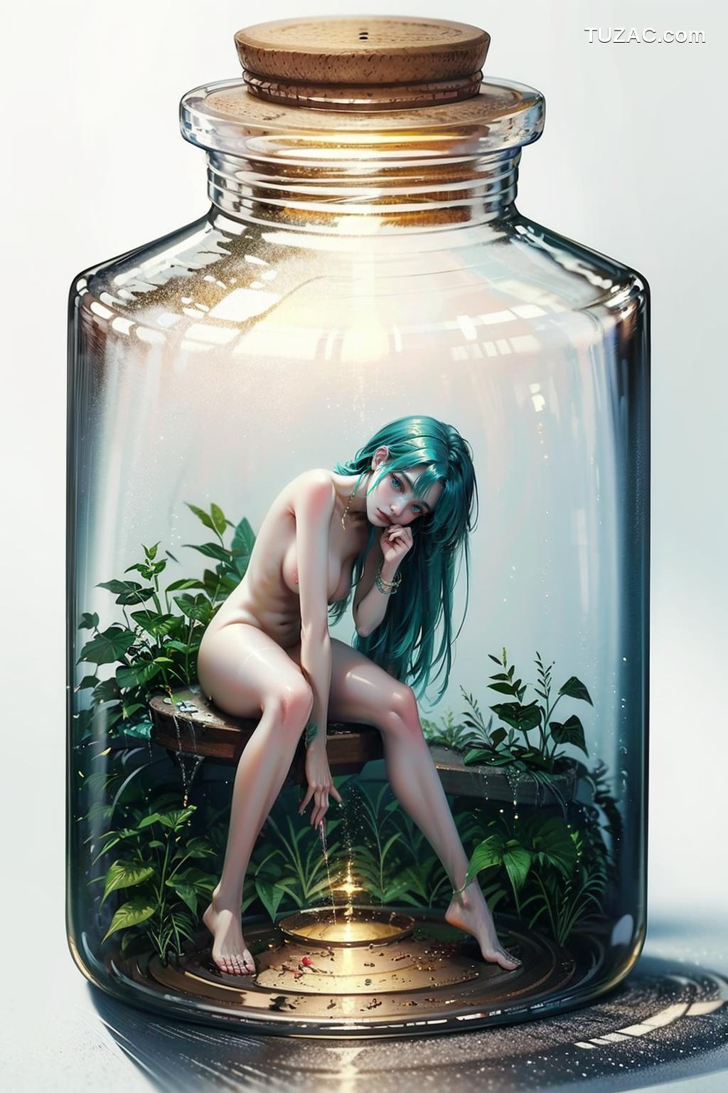 AI美女-瓶中精灵