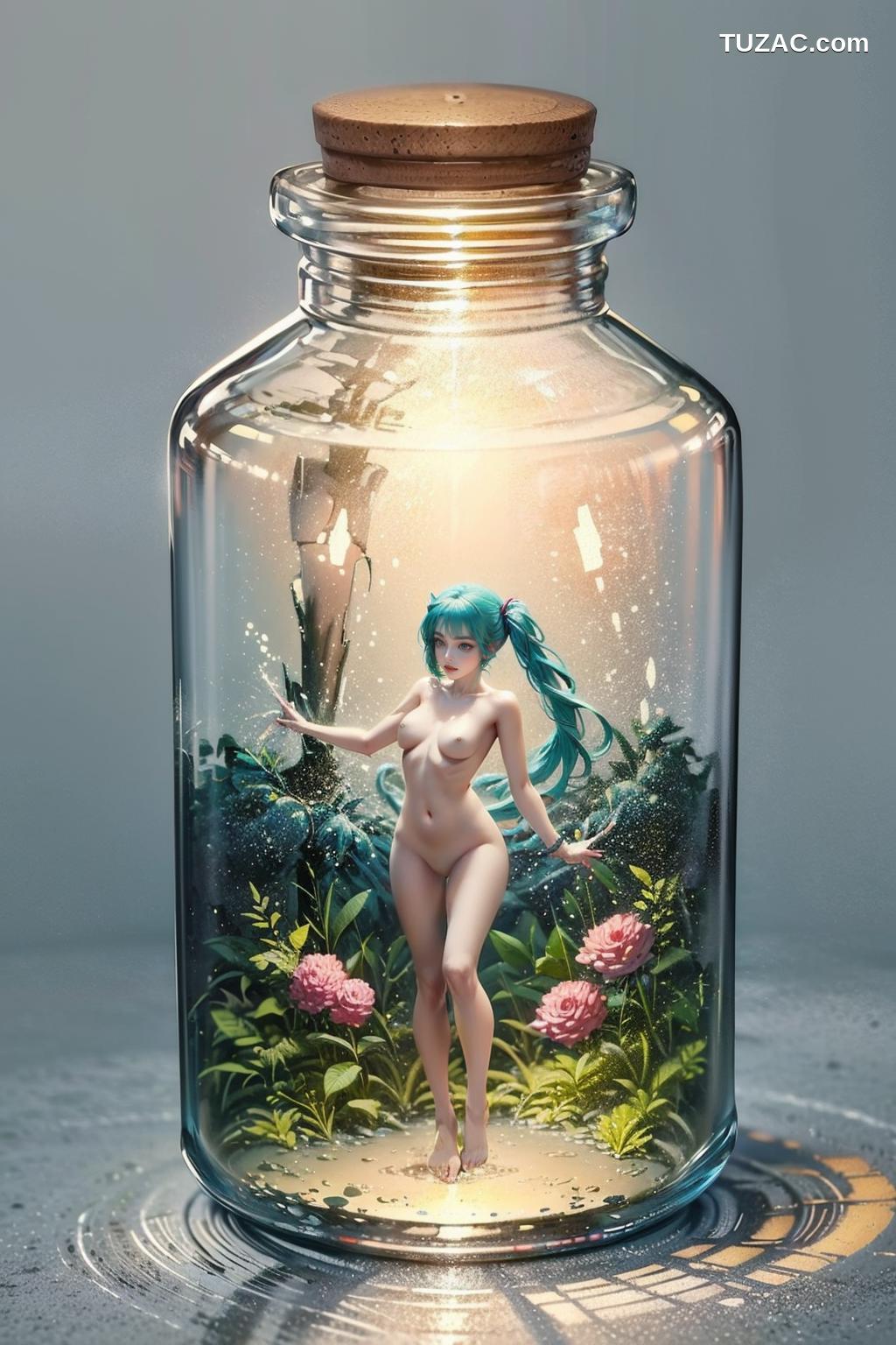 AI美女-瓶中精灵