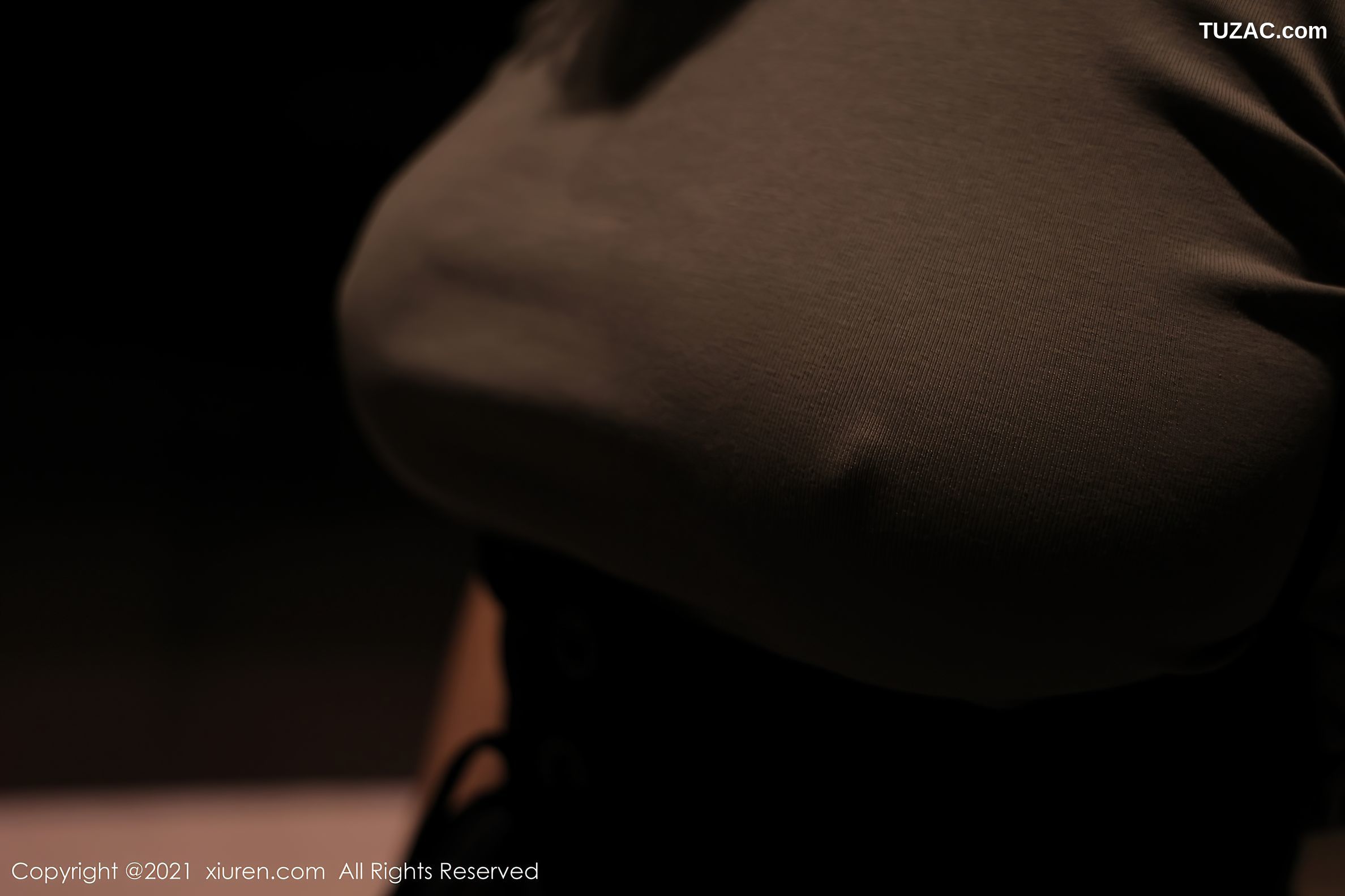 XiuRen秀人网-3557-奈沐子-真空服饰黑丝豪乳-2021.06.18