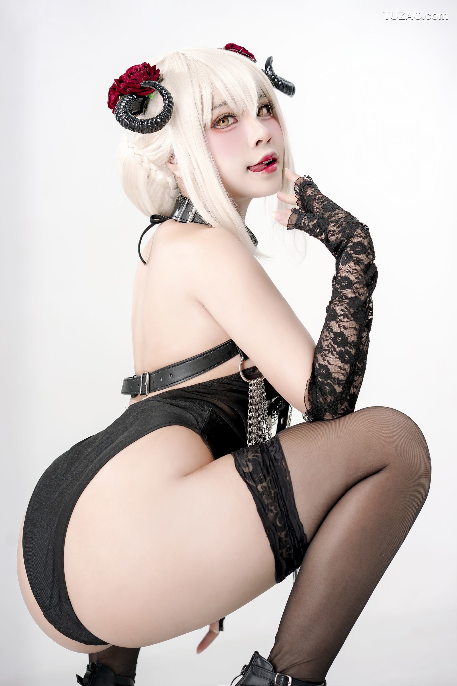 Sayo-Momo-《堕天使》-黑Saber-Saber-Alter-the-devil