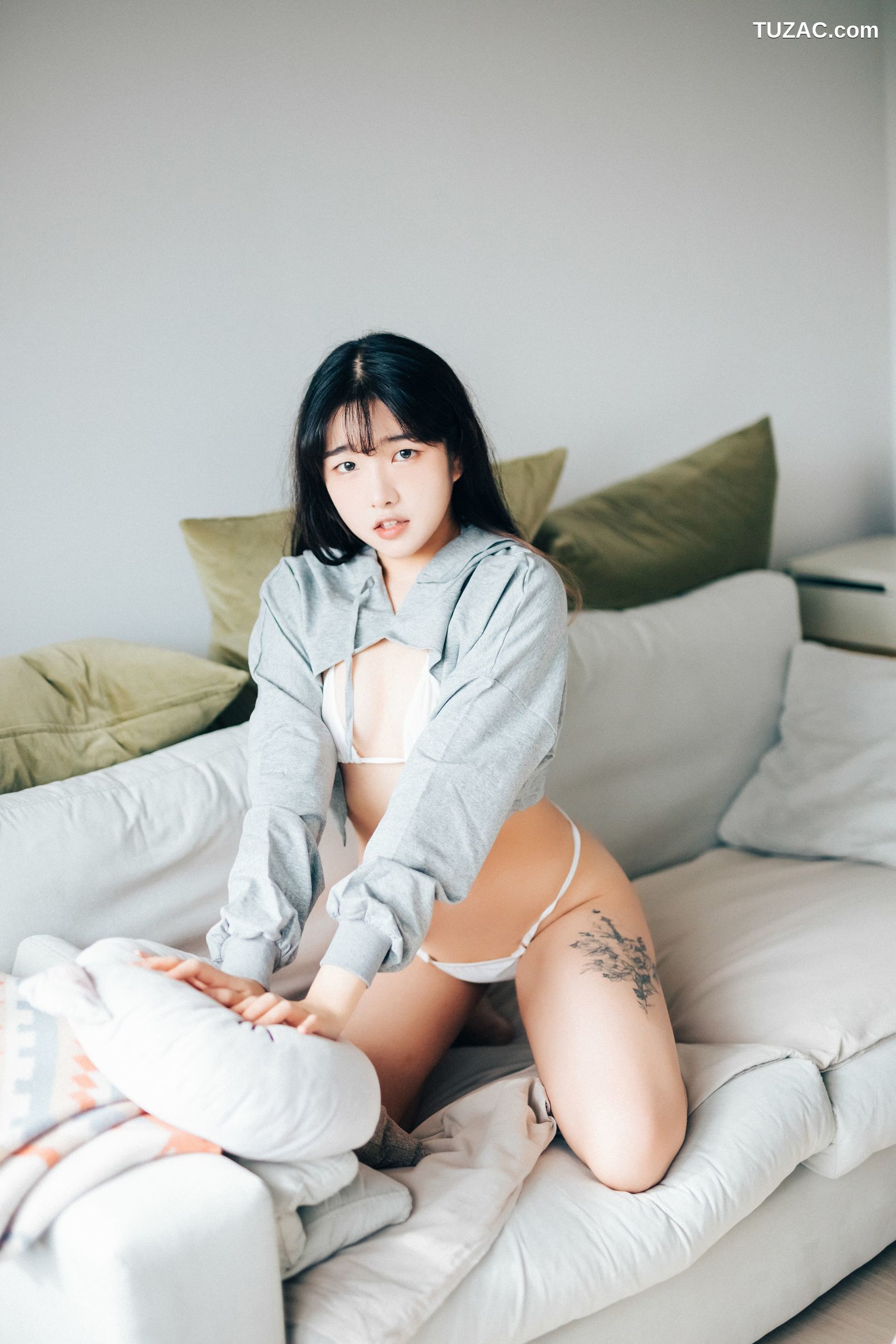 SonSon-손손-在家里的约会-无圣光-Date-at-home-Loozy