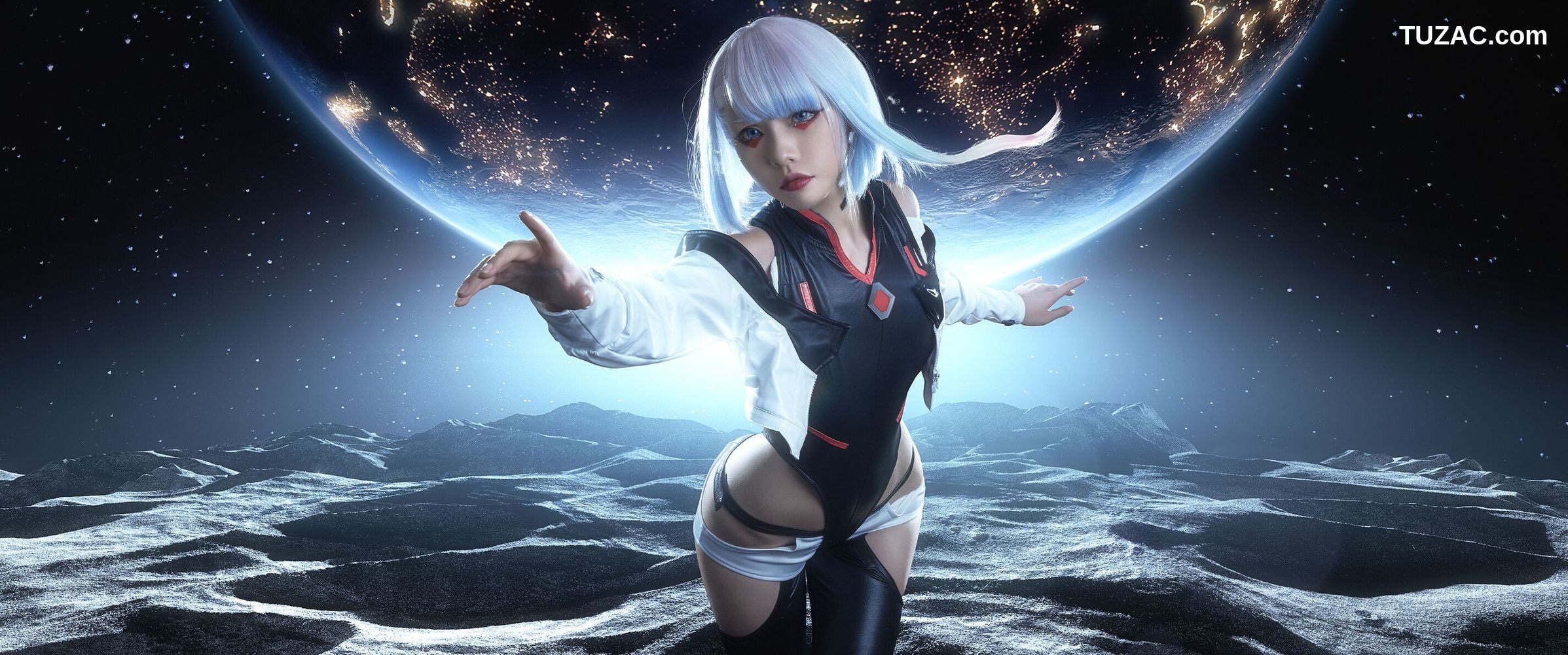 爆机少女喵小吉-赛博朋克-边缘行者