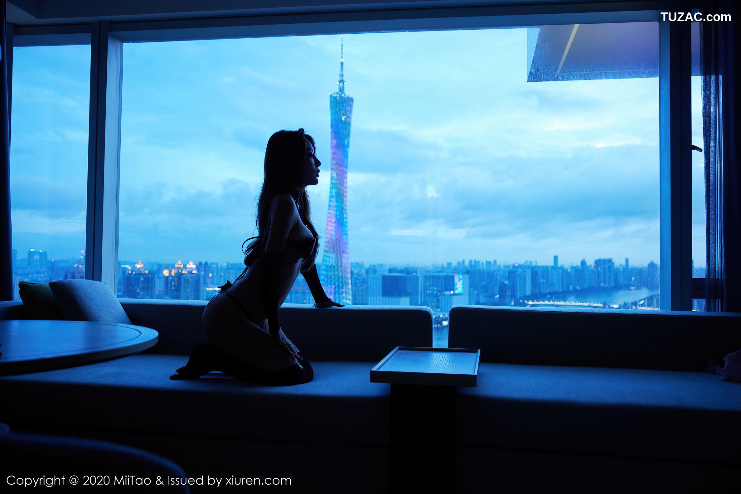 MiiTao蜜桃社-144-优米Yumi-i私房性感真空女仆装侧露豪乳