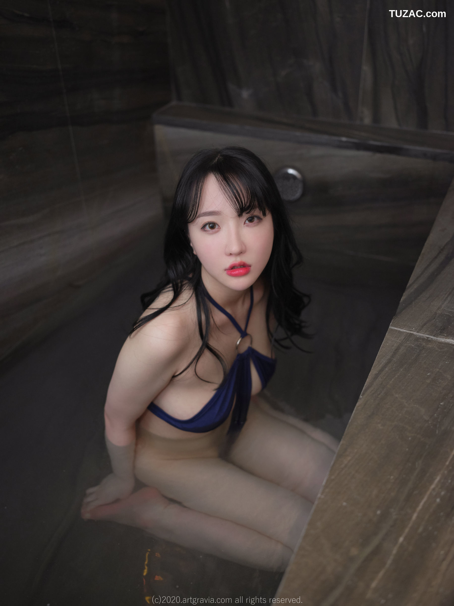 孙乐乐-Son-YeEun-ArtGravia-231-红白和深蓝两套内衣